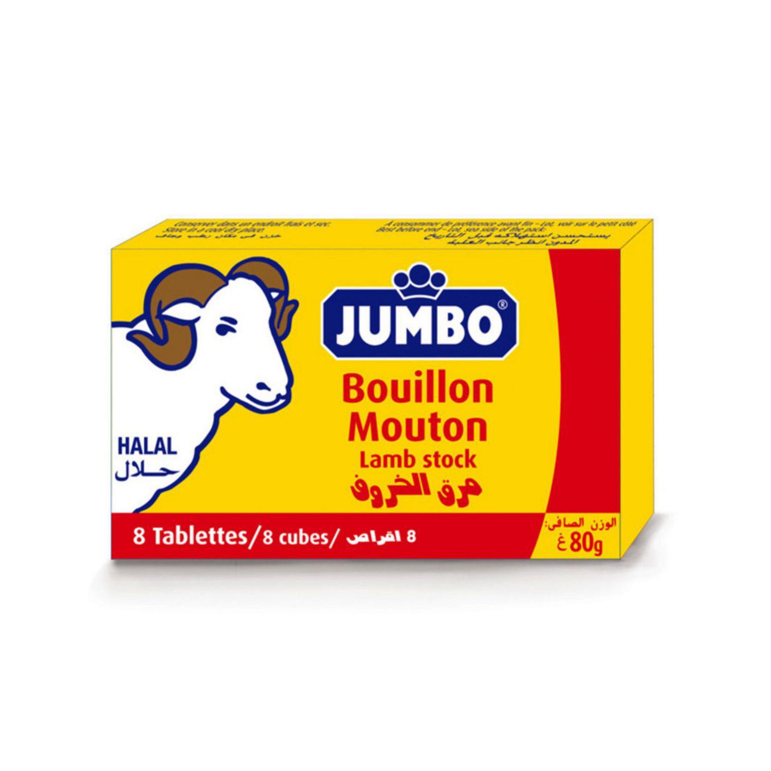 Jumbo Bouillon mouton 80g
