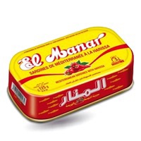 Sardine el Manar aux piments 125g