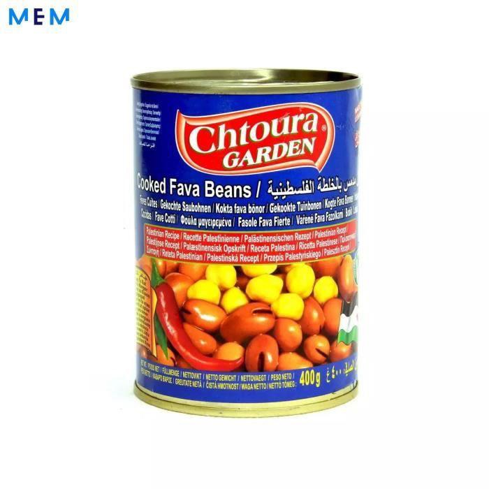 Foul avec pois chiches 400g Chtoura