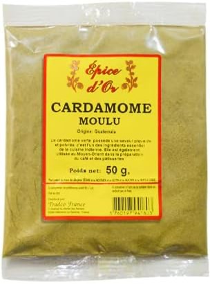 Cardamomes Moulu 50g