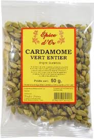 Cardamomes vert Entier 50g