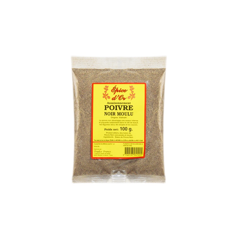 Poivre Noir moulu 100g